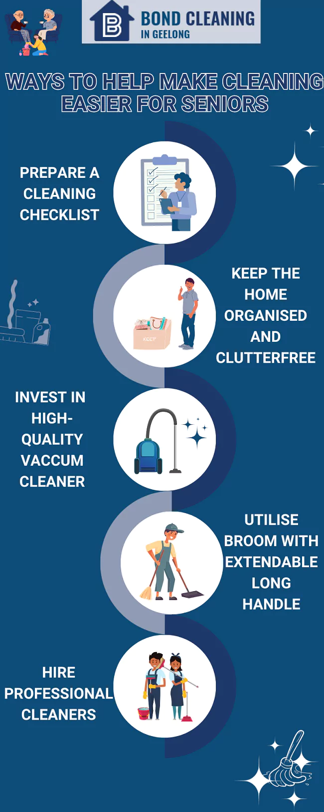 Tips To Make Cleaning Easier For Seniors