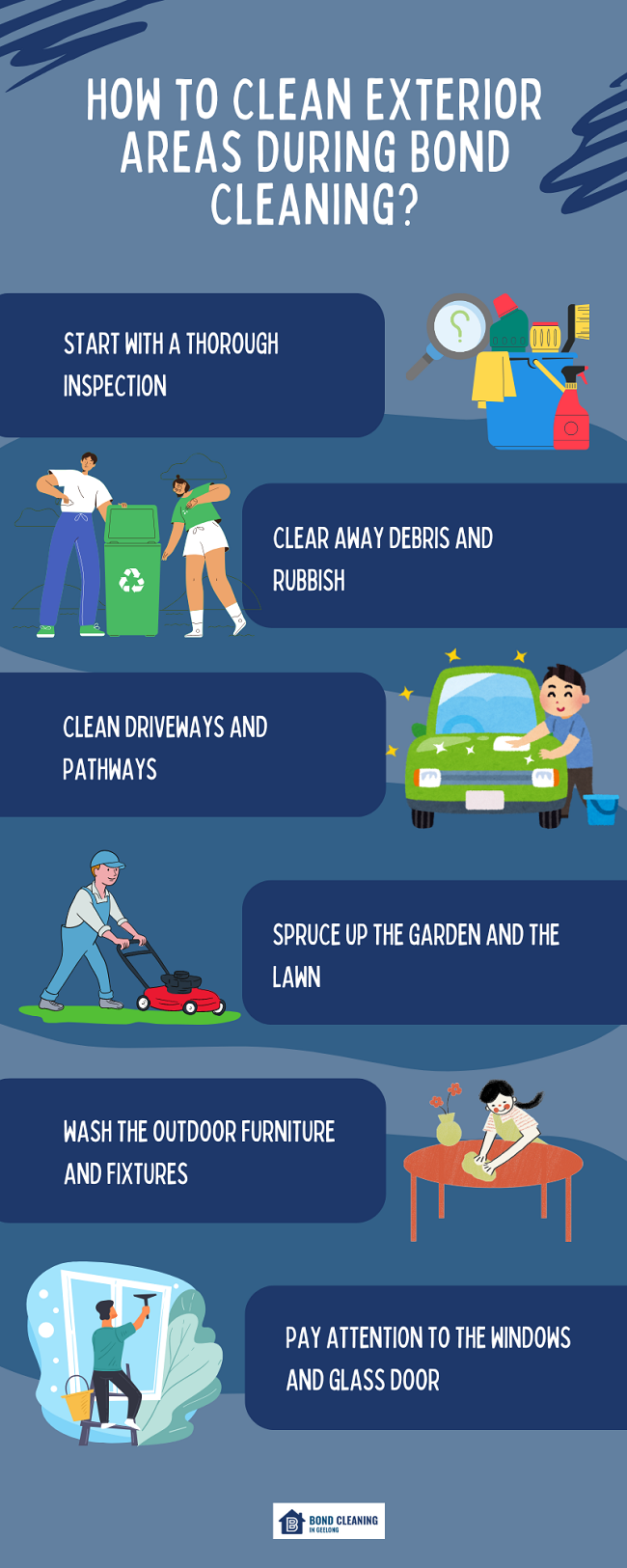 Info on Tips for Cleaning Outdoor Areas during End-of-Lease Cleaning