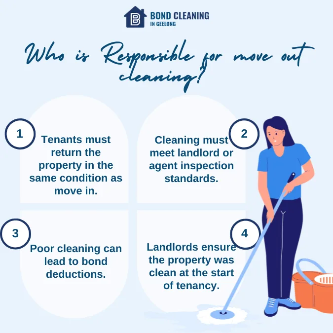 Who is responsible for move out cleaning